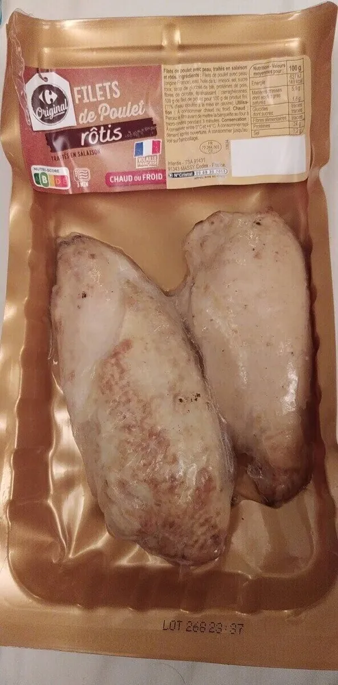 FILETS de Poulet rôtis