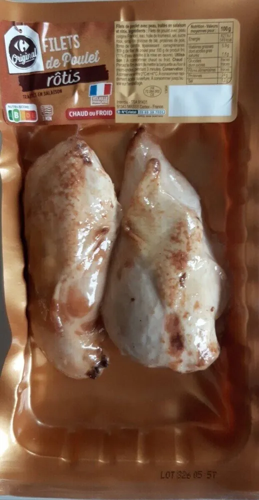 Filet de poulet rotis