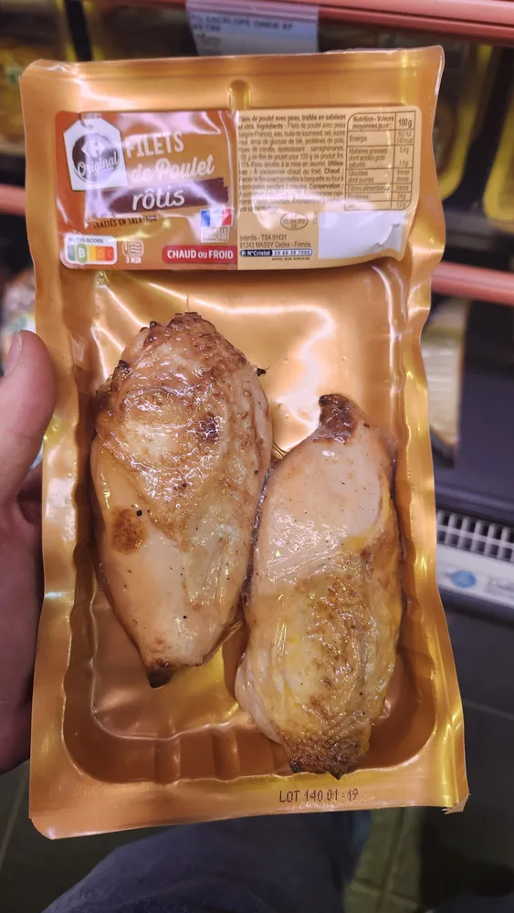 FILETS de Poulet rôtis