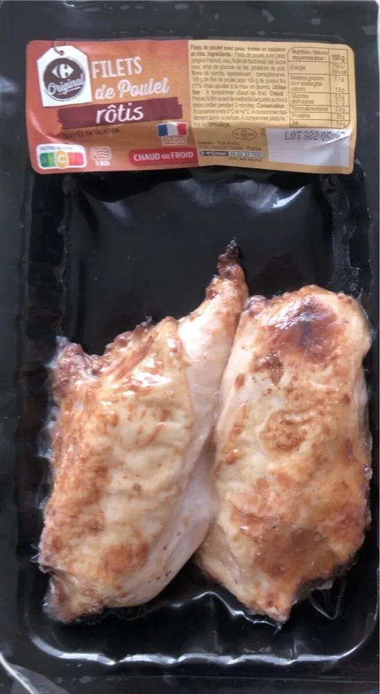 Filets de poulet rôtis
