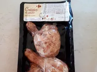 Cuisses de poulet saumurées et rôties