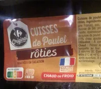 Cuisses de poulet rôties