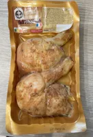 Cuisses de poulet roties