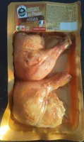 Cuisses de poulet roties