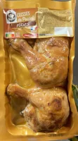 Cuisse de poulet roties