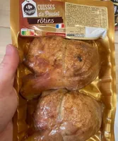 Cuisse de poulet rôti