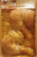 Cuisses de poulet rôties