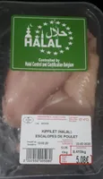 Escalopes de poulet halal