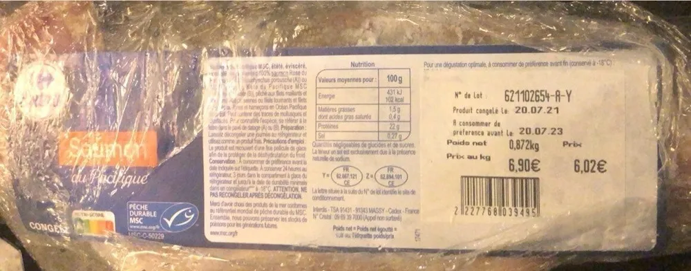Saumon du pacifique
