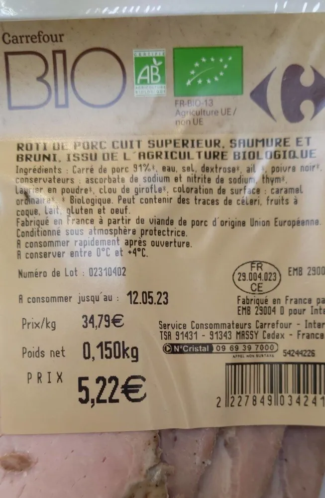 Rôti de porc