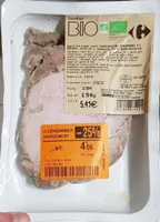 Rôti de porc cuit supérieur Bio