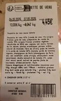 Paupiette de veau