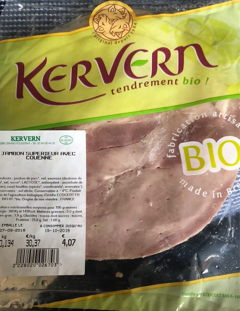 Jambon blanc