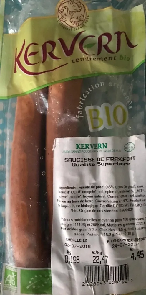 Saucisse de Francfort