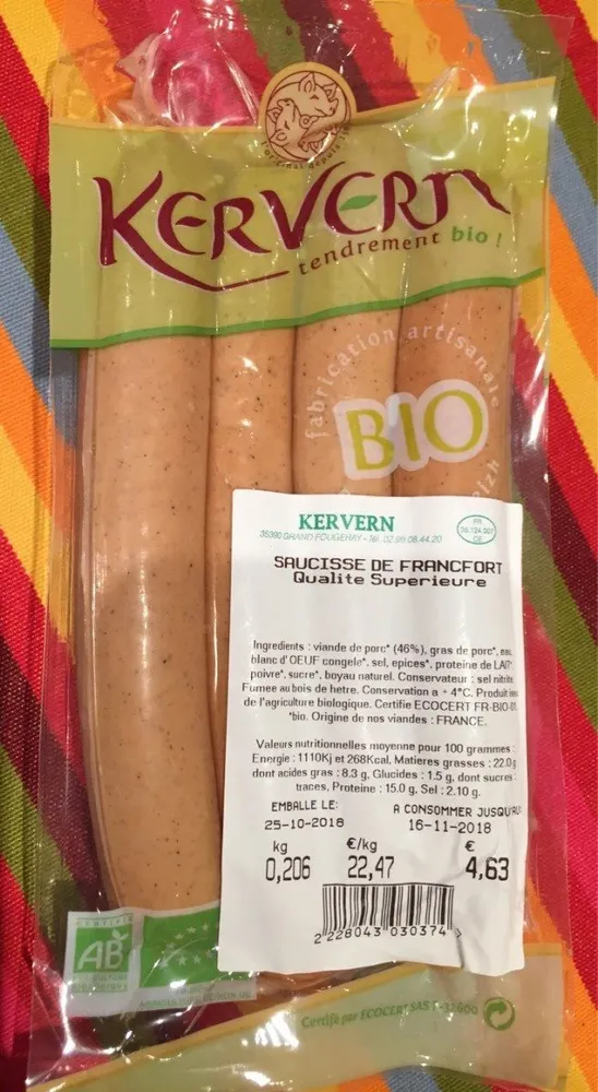 Saucisse de Francfort