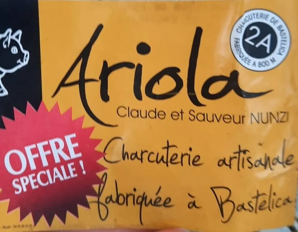 Saucisson de porc fumé de Bastelica