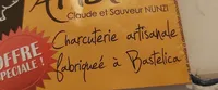 Saucisson fumé porc et sanglier