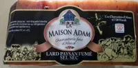 Lard paysan sel sec fumé