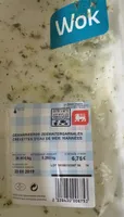 Crevettes d'eau de mer marinées