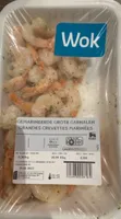 Grandes crevettes mâtinées