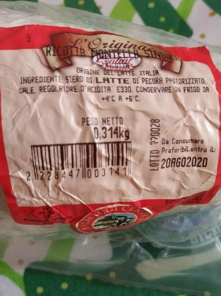 Ricotta pecorina