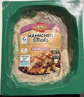 Hänchen Steaks Knoblauch