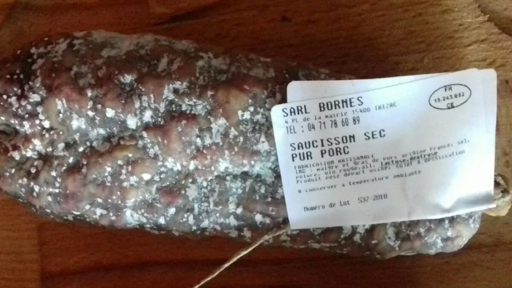 Saussisson sec pur porc