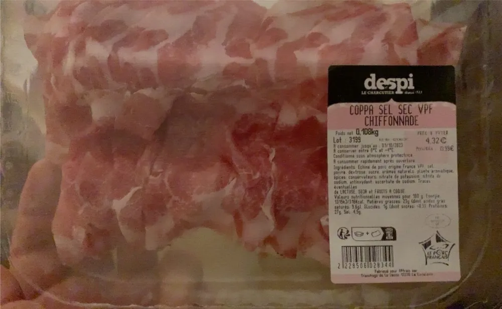 Coppa sel sec vpf