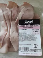 Jambon rôti aux herbes chiffonnade