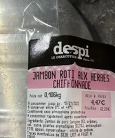 Jambon Roti aux Herbes Chiffonade