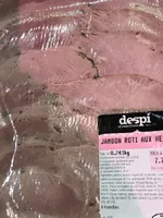 Jambon roti aux herbes