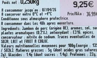 Jambon rôti aux herbes