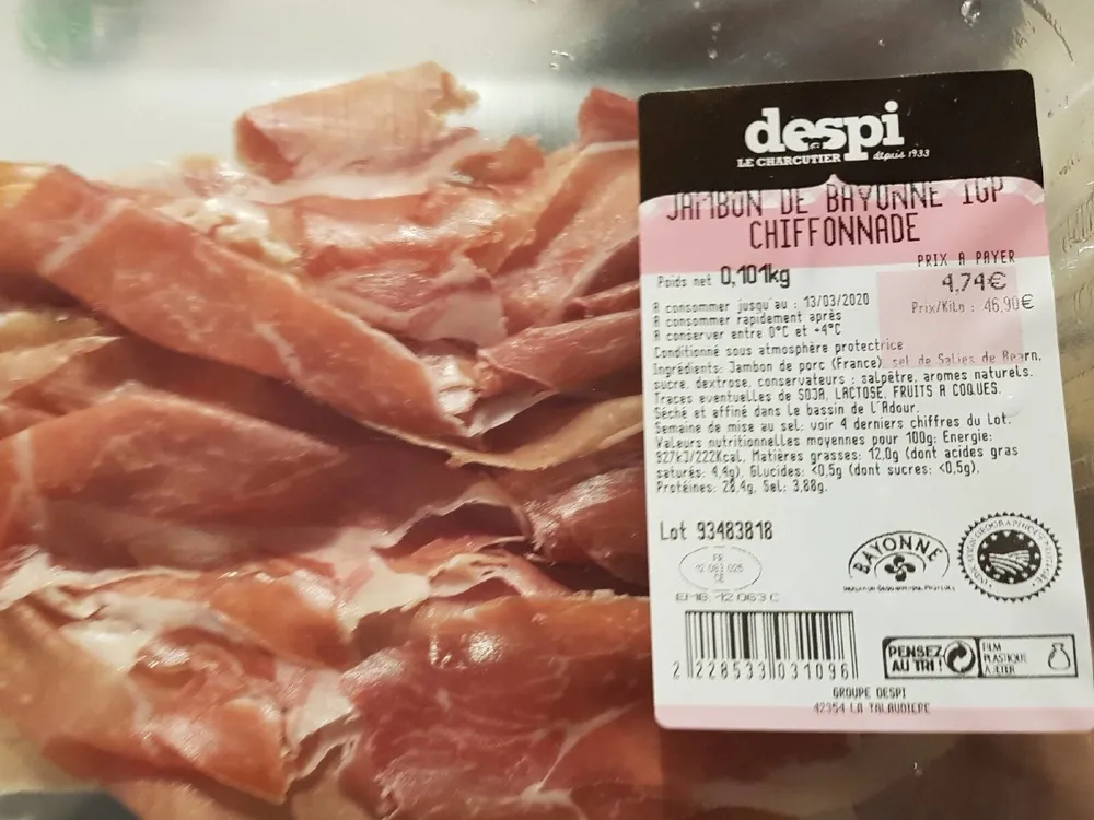 Jambon de Bayonne