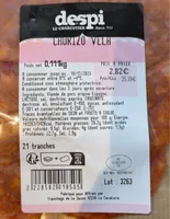 Chorizo Vela