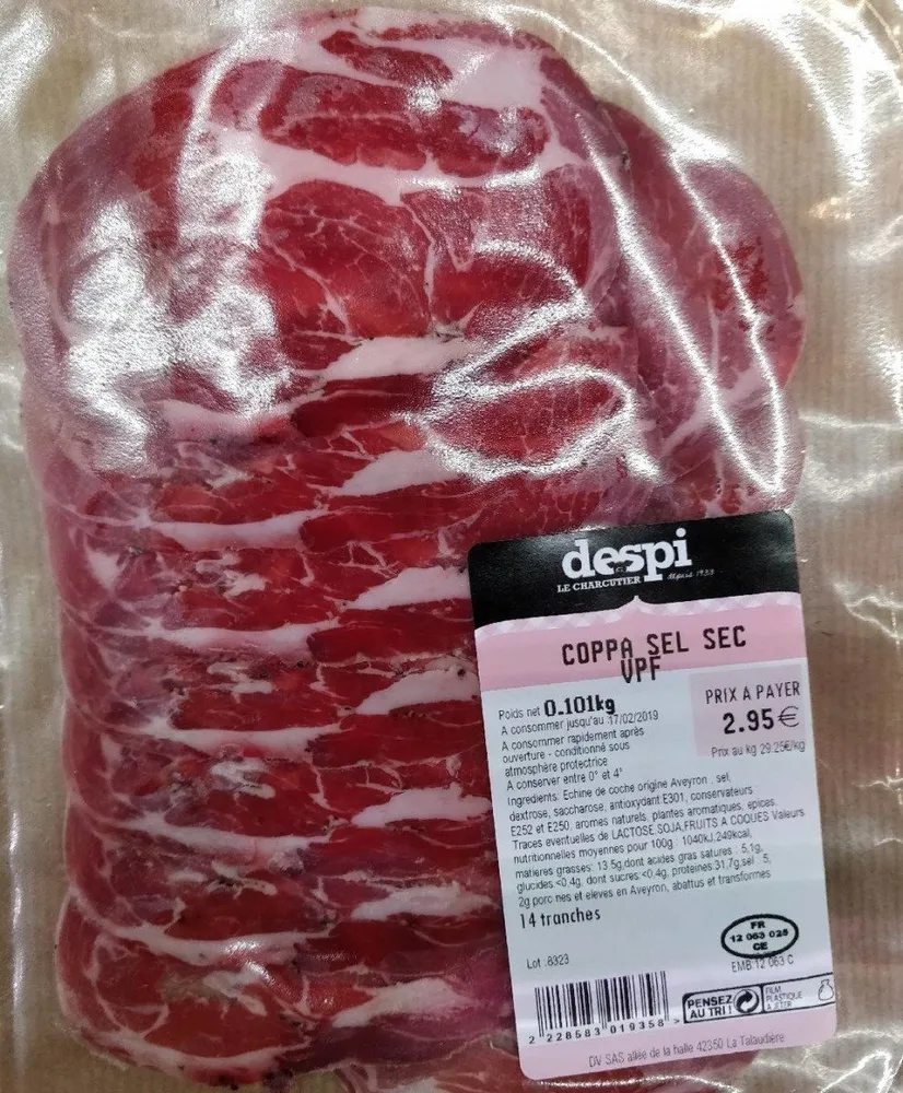 Coppa sel sec