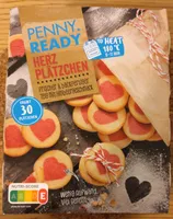 Herzplätzchen (fertiger Teig)