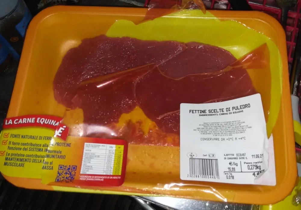 Fettine scelte di puledro