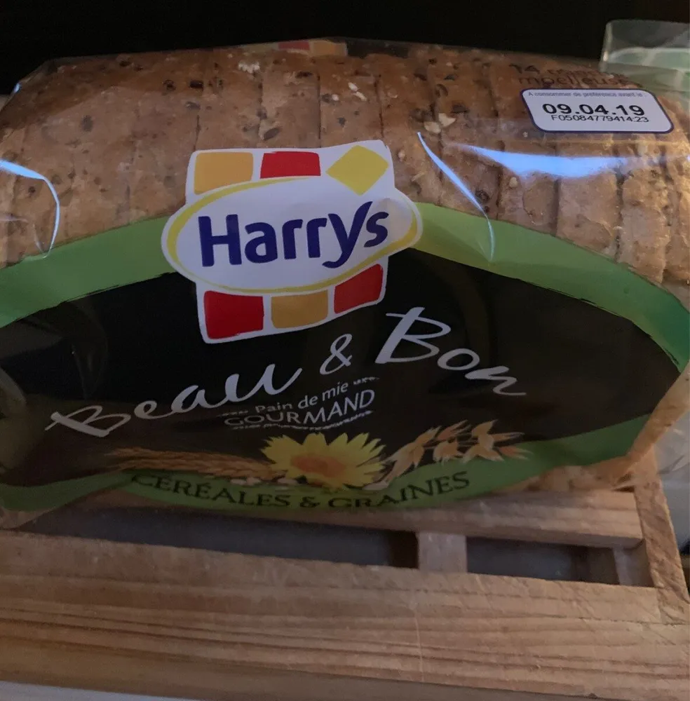 Pain de mie aux cereales et graines