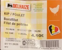 Poulet filet de poitrine