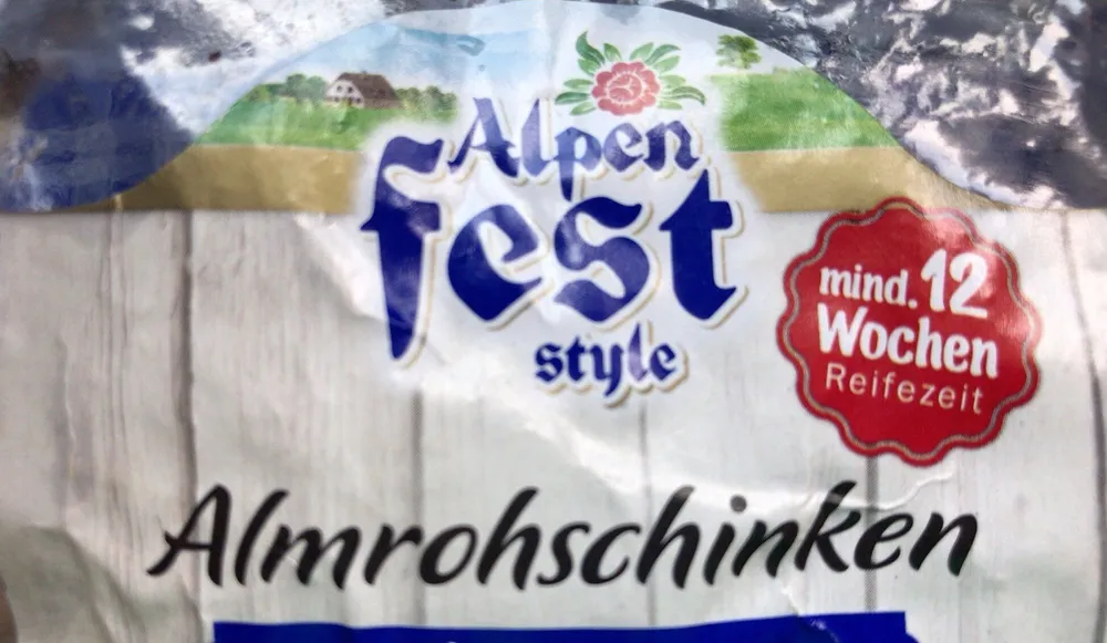 Almrohschinken