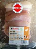Filets purs de poitrine