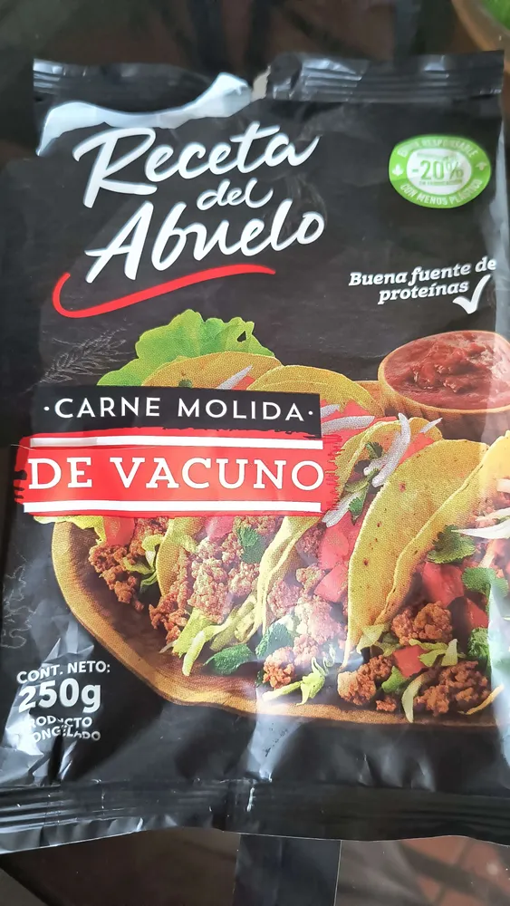 CARNE MOLIDA DE VACUNO