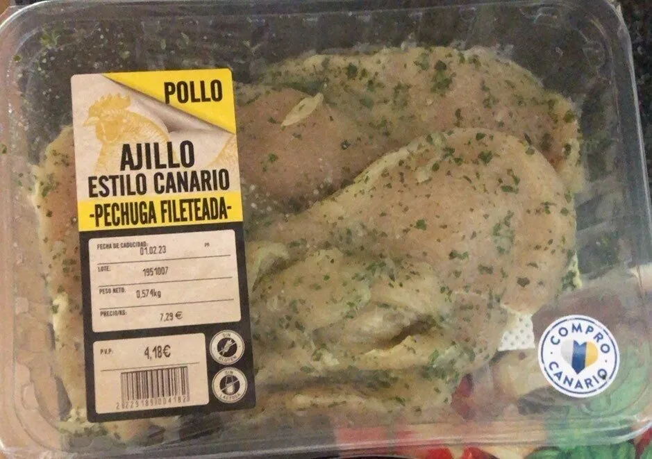 pollo al ajillo