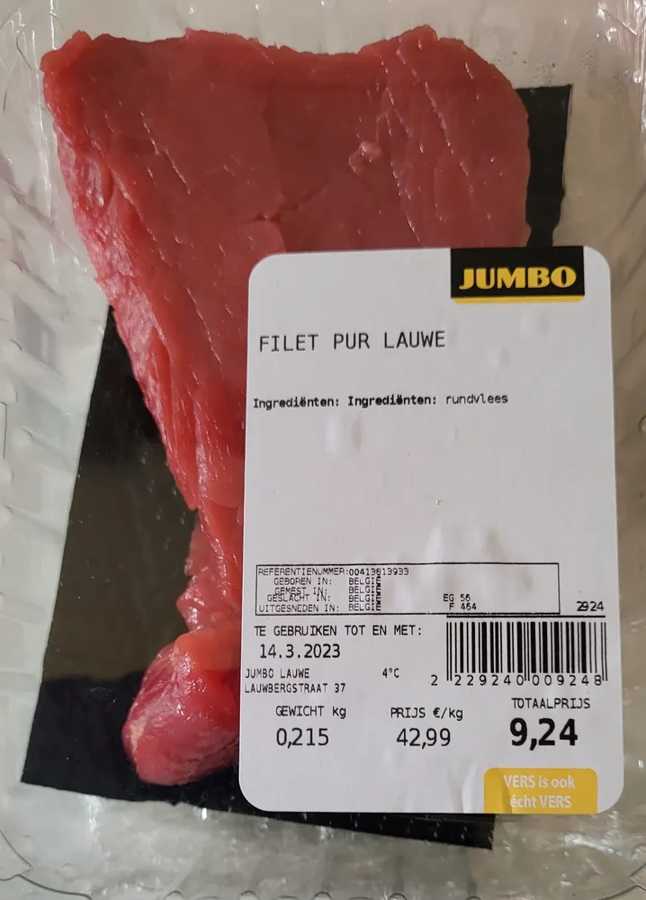 Filet pur lauwe