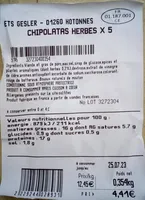 Chipolatas aux herbes
