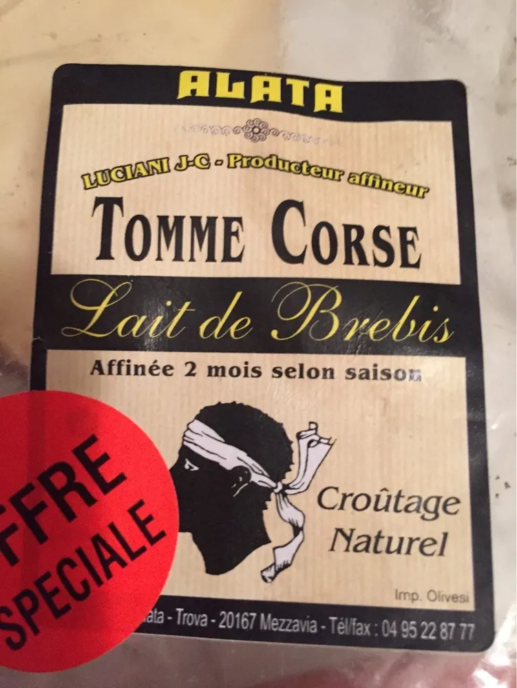 tomme corse