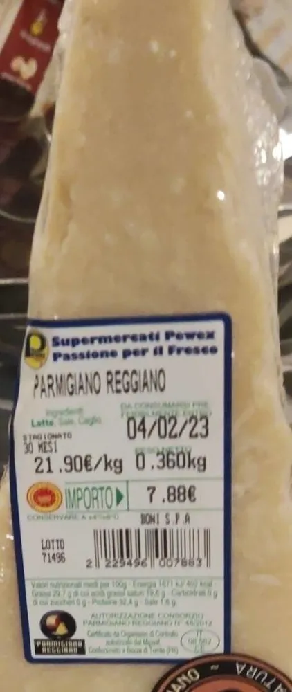 Parmigiano Reggiano 30 mesi
