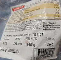 Prosciutto cotto alta qualità