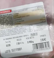 Prosciutto cotto di alta qualità
