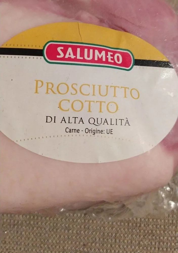 Prosciutto cotto alta qualità
